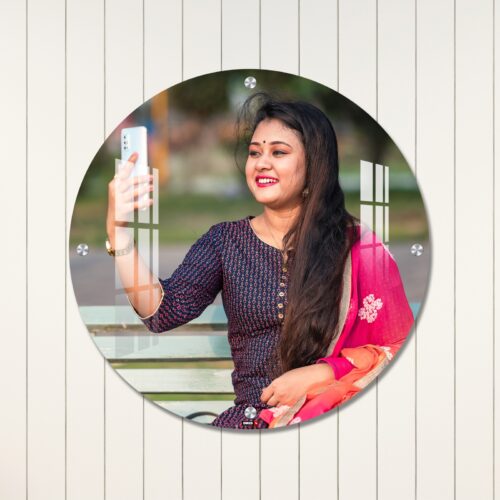 Circle Acrylic Wall Photo