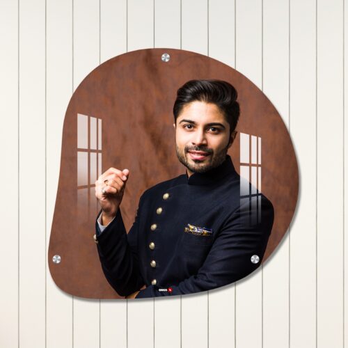 Balloon Shape Acrylic Wall Photo