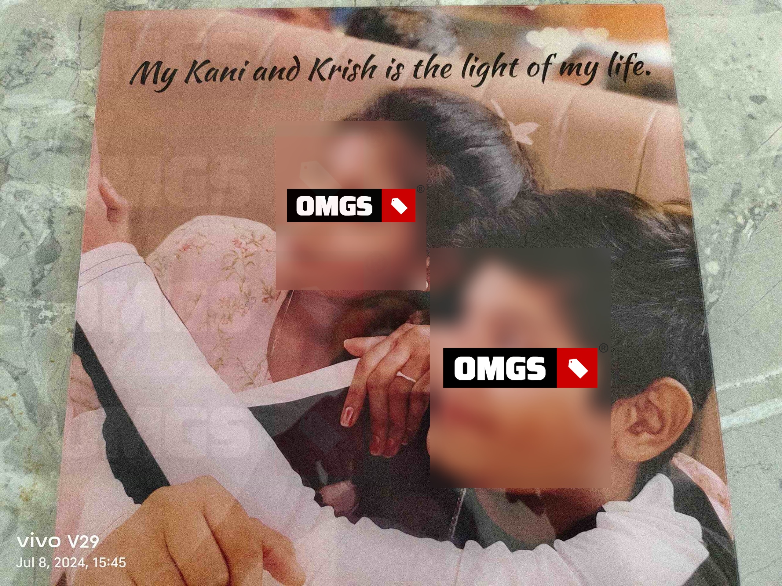 Customised Premium OMGs Acrylic Picture photo review