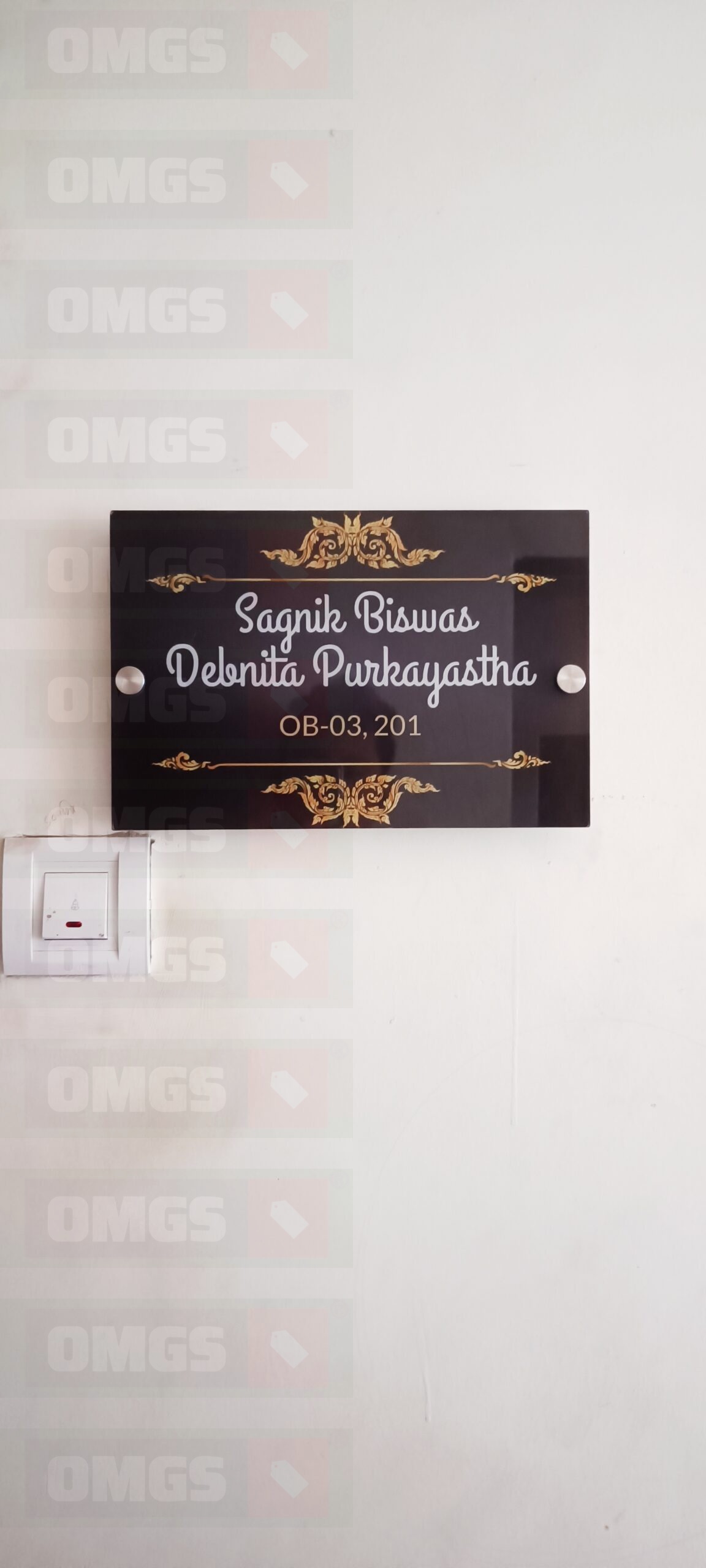 Acrylic Name Plate photo review