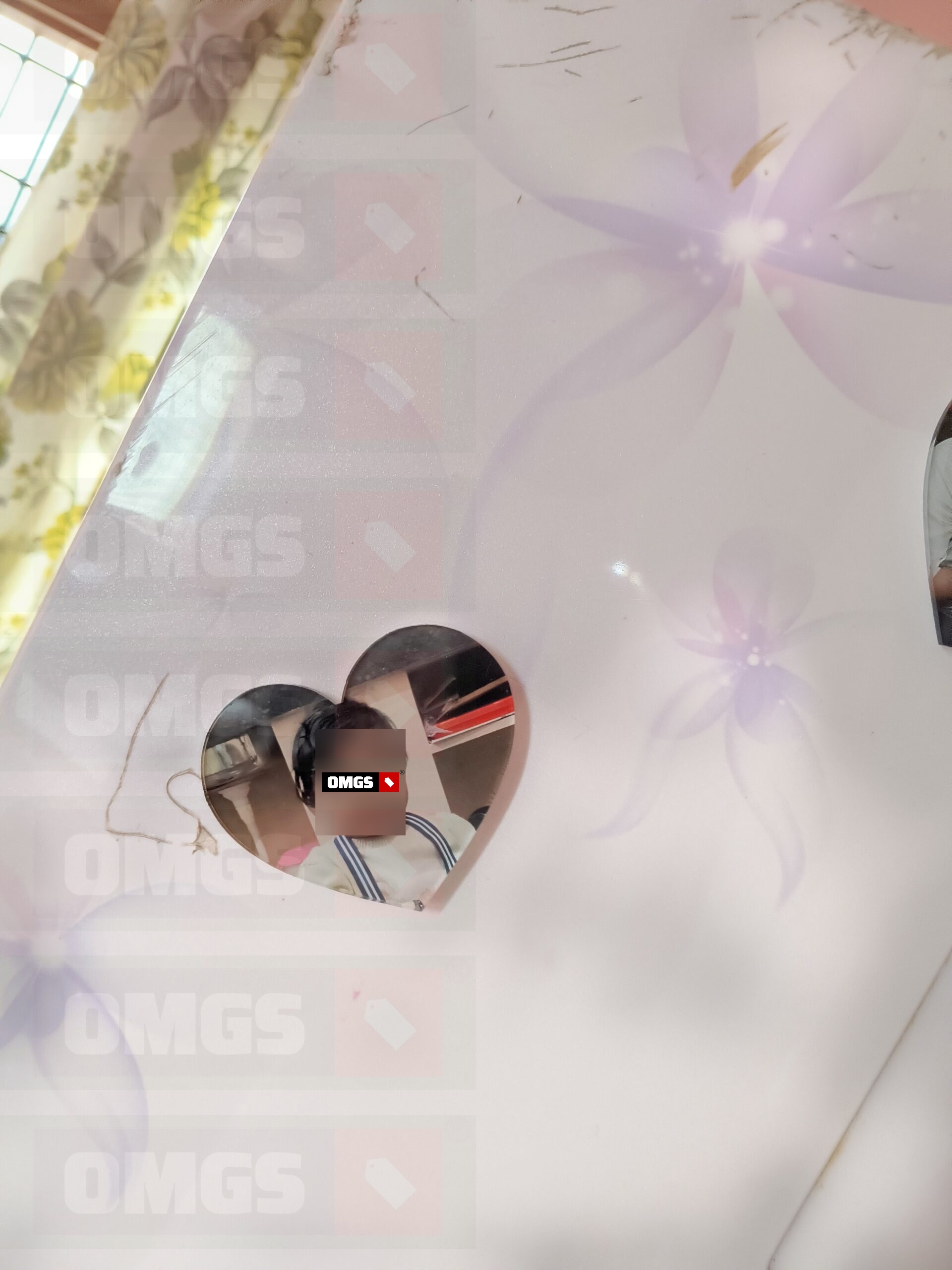 OMGs Heart Shape Acrylic Fridge Magnet photo review