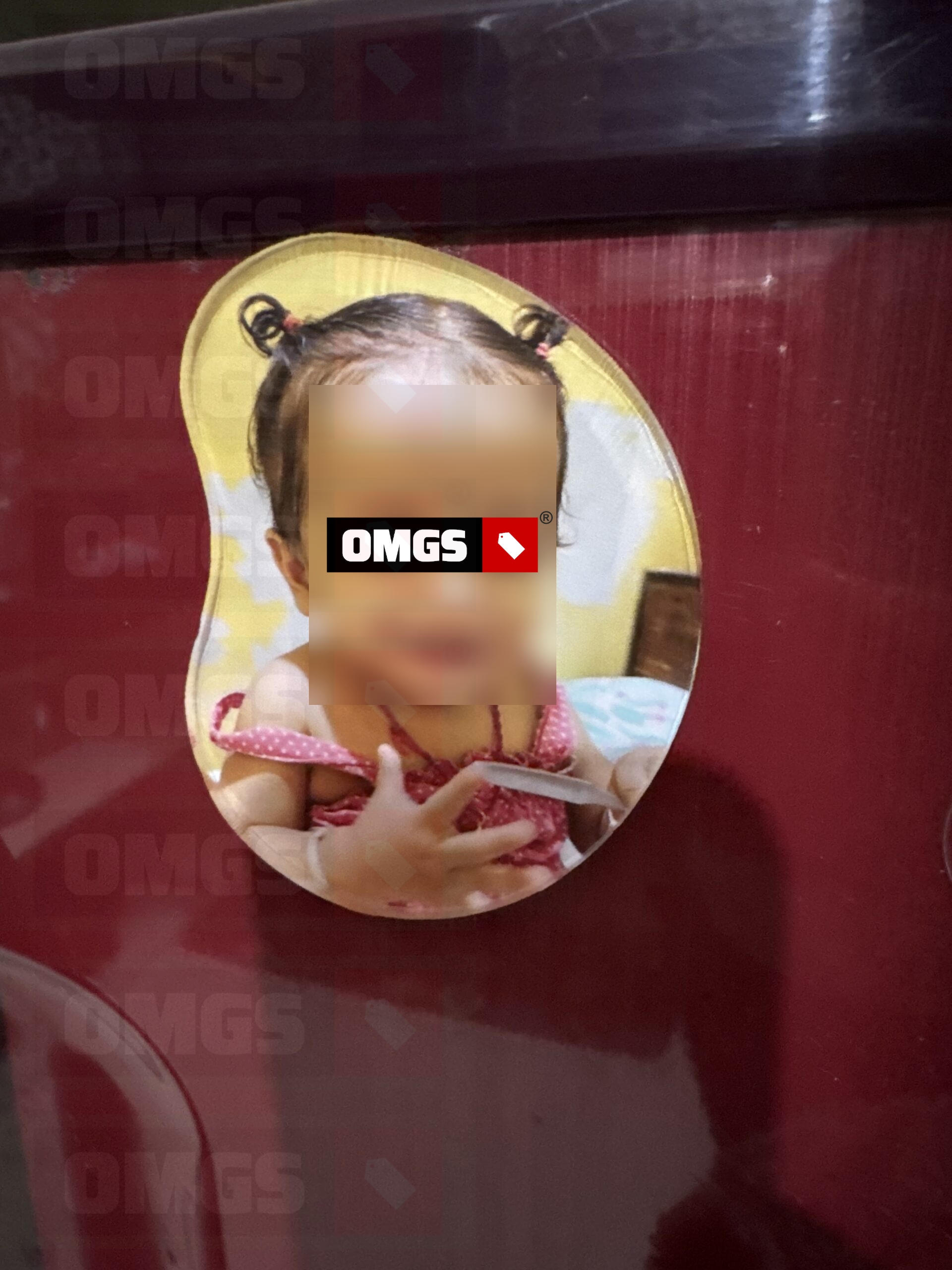 OMGs Bean Shape Acrylic Fridge Magnet photo review