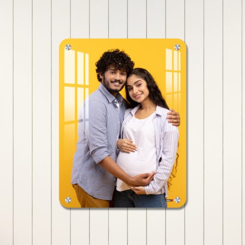 Rounded Rect Portrait Acrylic Wall Photo