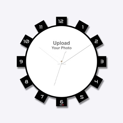 Sun Flower Shape Acrylic Wall Clock