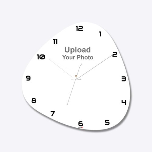 Triangle Shape Acrylic Wall Clock
