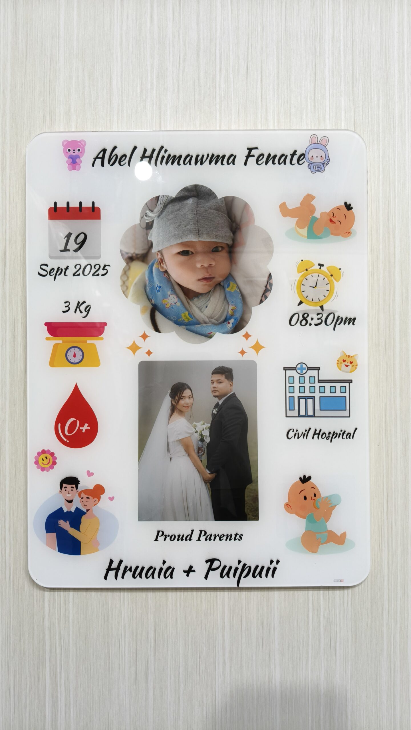 Customised Acrylic Photo Print (AR 0.75) photo review
