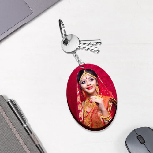 Alternative view of OMGs 4 Photos with 2 Keychains Owl Shape