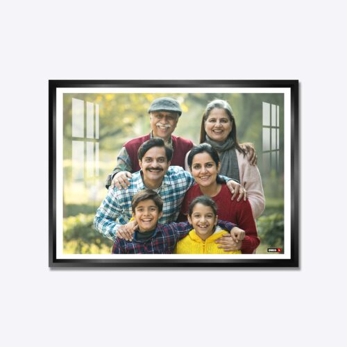 Alternative view of Aluminium Framed Acrylic Photo - Landscape Black / White Inner