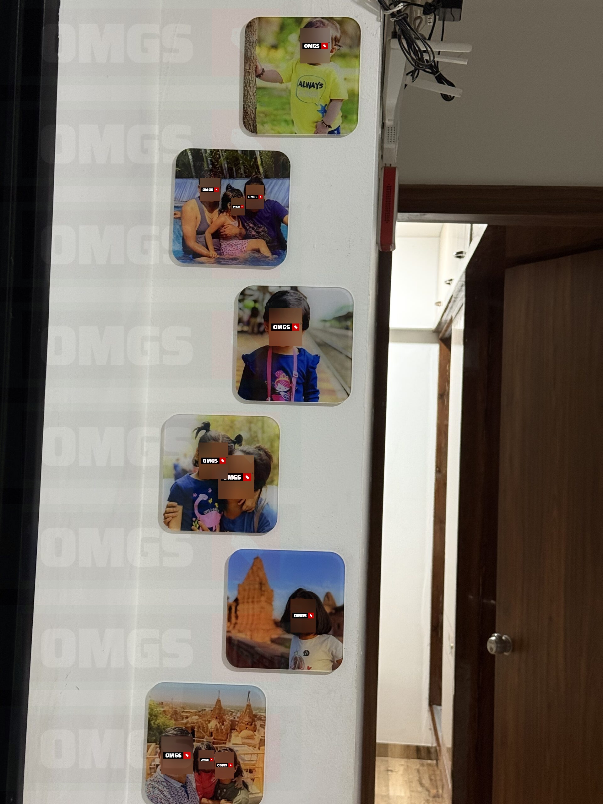 OMGs Square Round Mini Acrylic Wall Gallery photo review