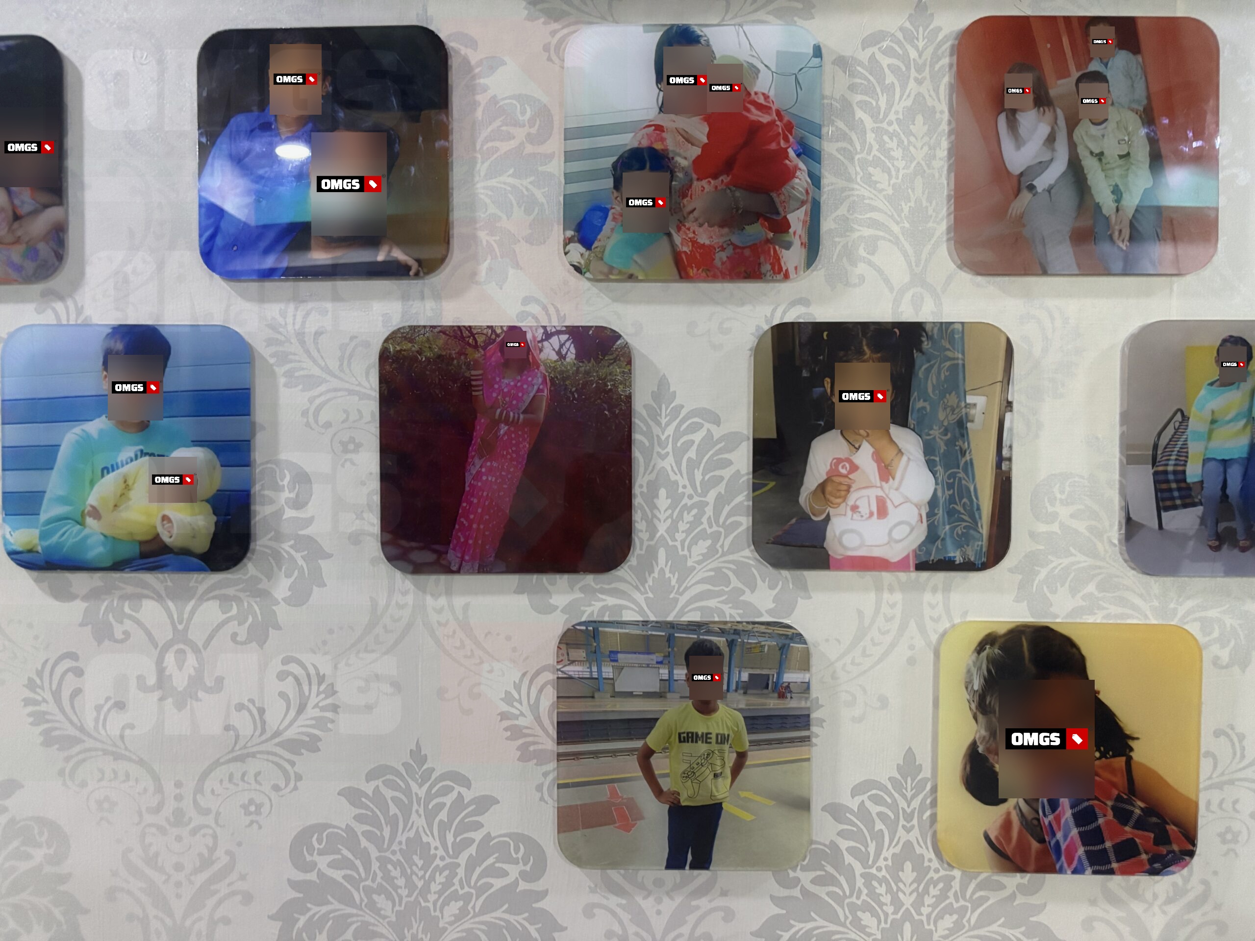 OMGs Square Round Mini Acrylic Wall Gallery photo review