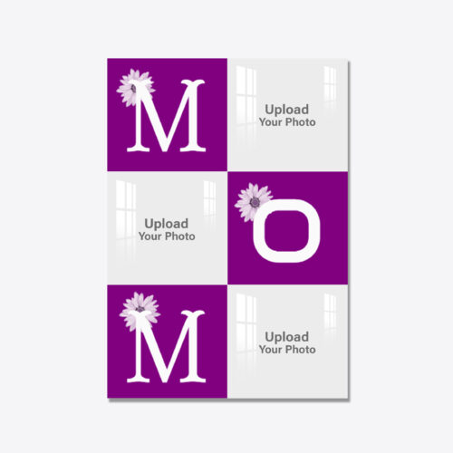 3 Pics Collage MOM Premium Acrylic Wall Photo