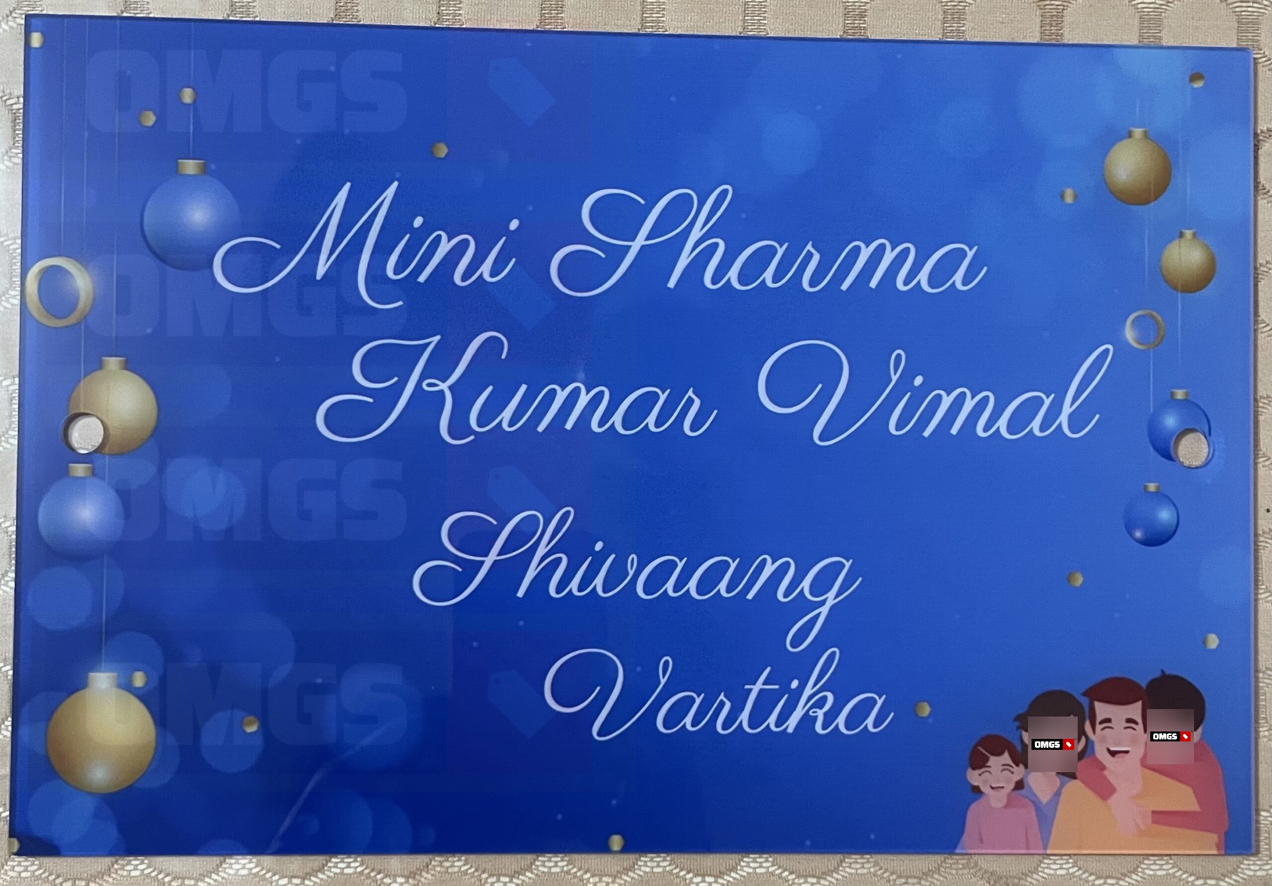 Acrylic Name Plate photo review