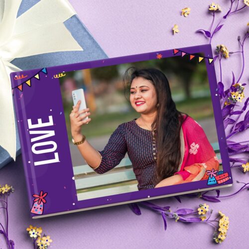 Birthday Purple Photo Album