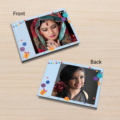 Alternative view of Birthday Photo Album Blue