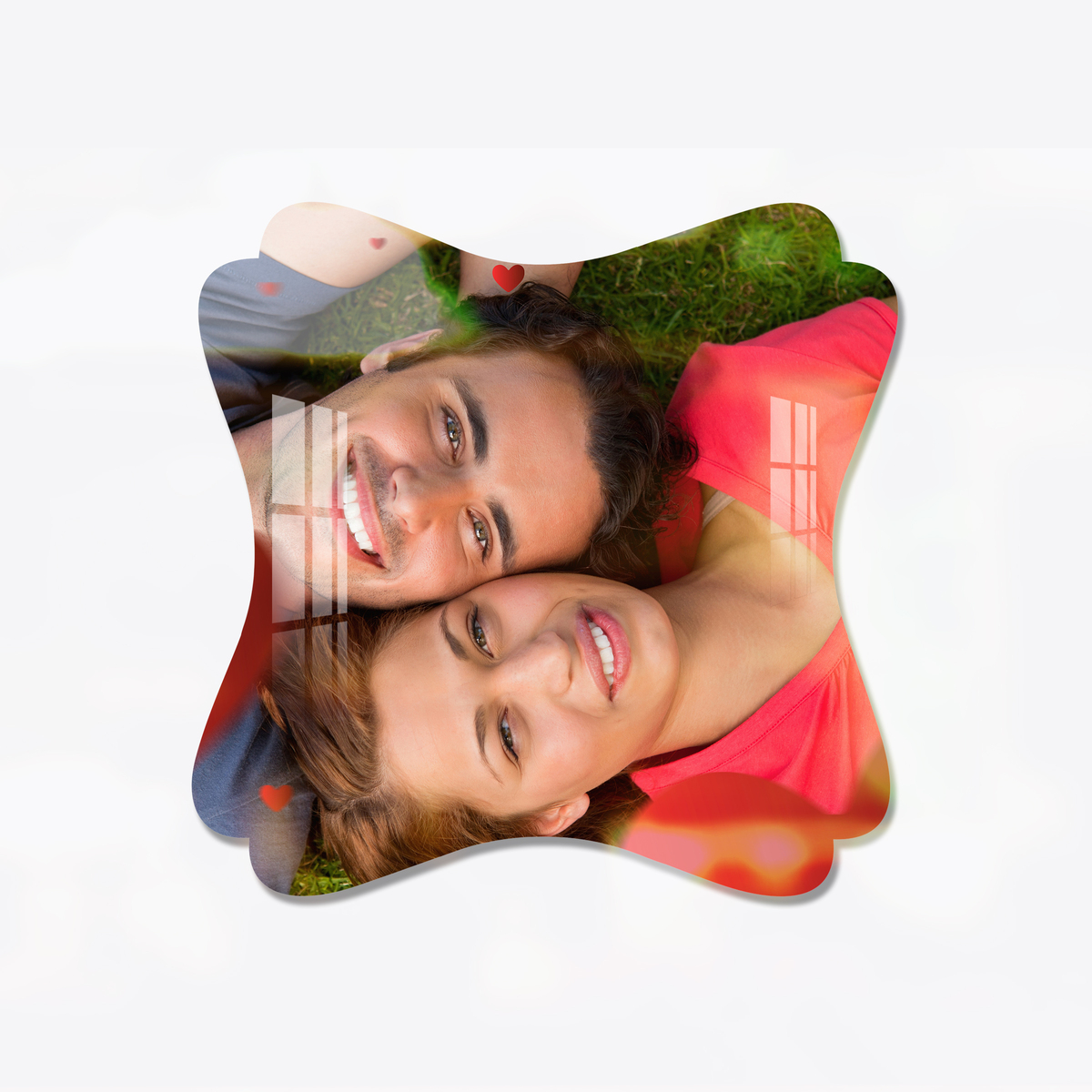 Floral Acrylic Coaster - Image 3