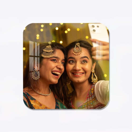 Alternative view of Squircle Acrylic Coaster