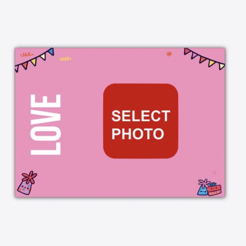 Pink Birthday Photo Album