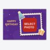 Birthday Photo Book Purple