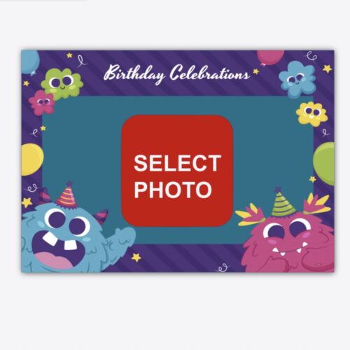 Baby Birthday Celebrations Photo Book
