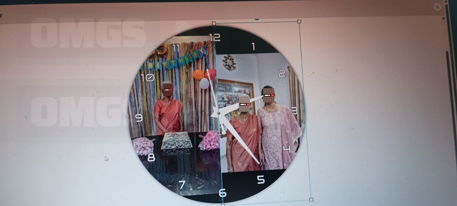 Square Wall Clocks photo review