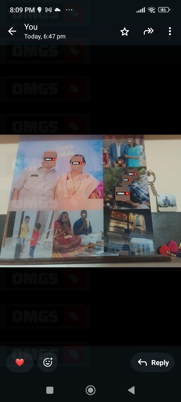 Square Acrylic Photos photo review