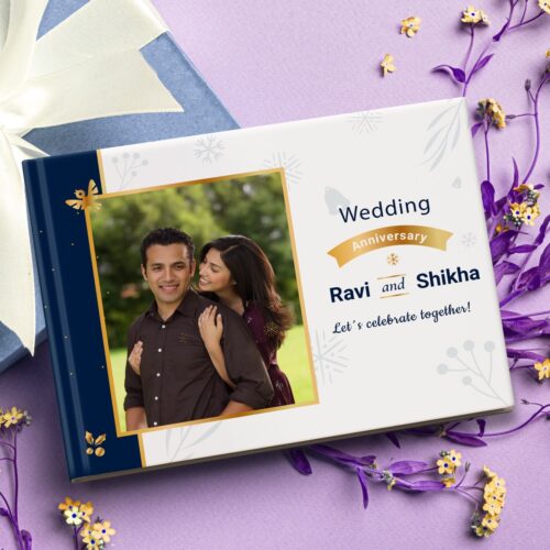 "He & She" Anniversary Photo Album