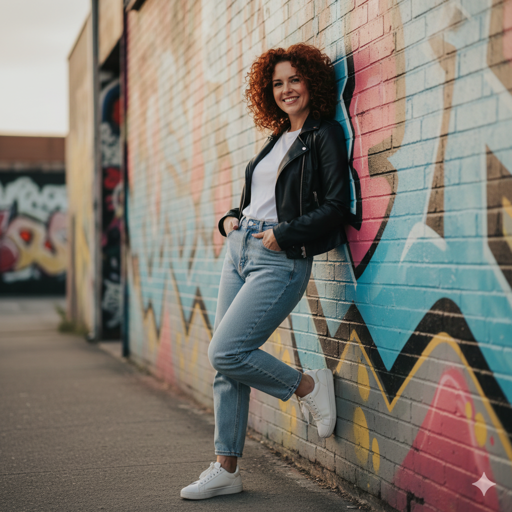 Leaning Against a Wall