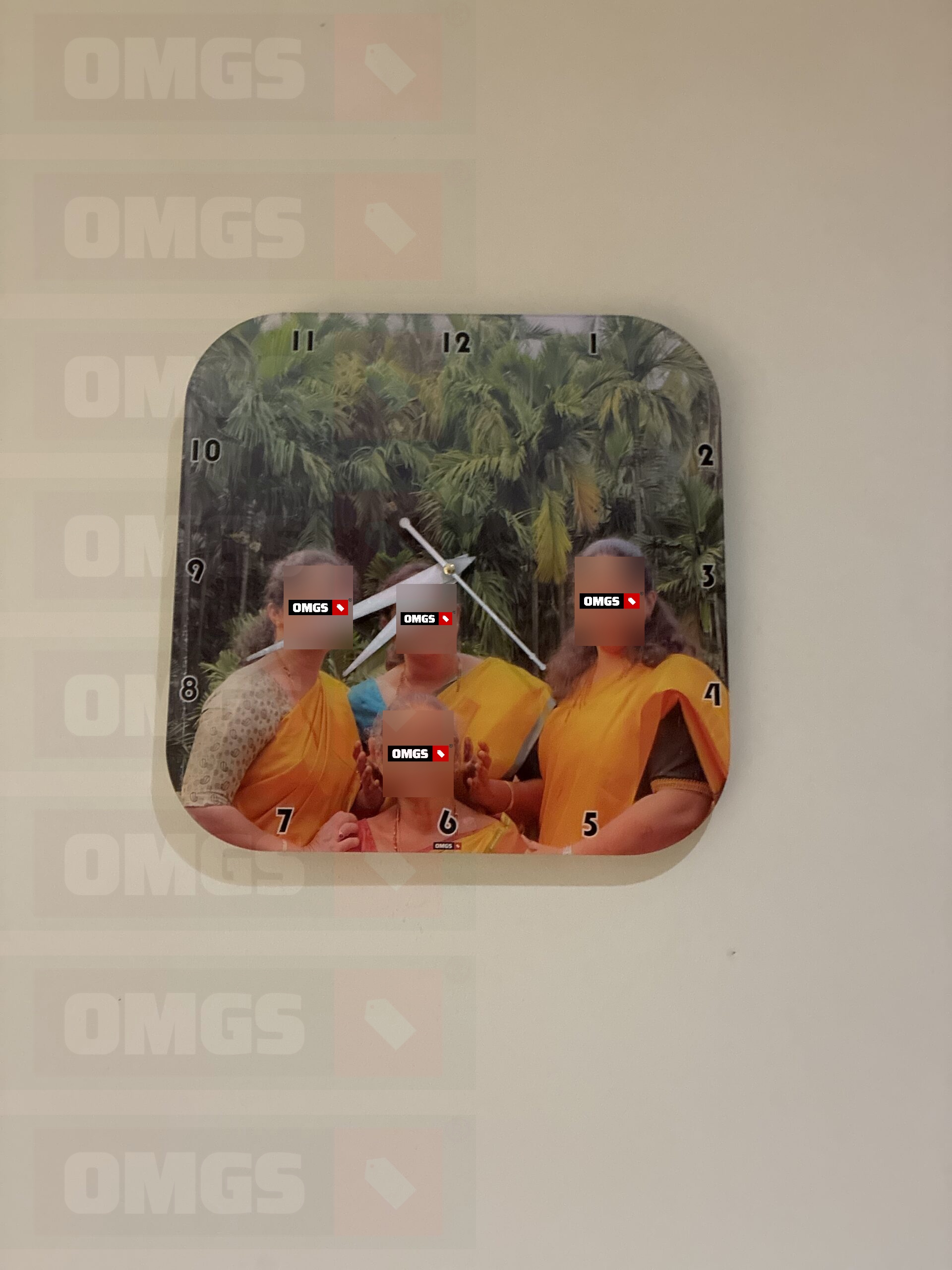 Square Wall Clocks photo review