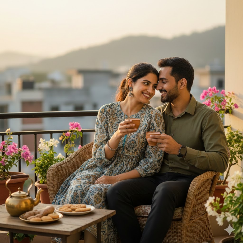 doing something pose