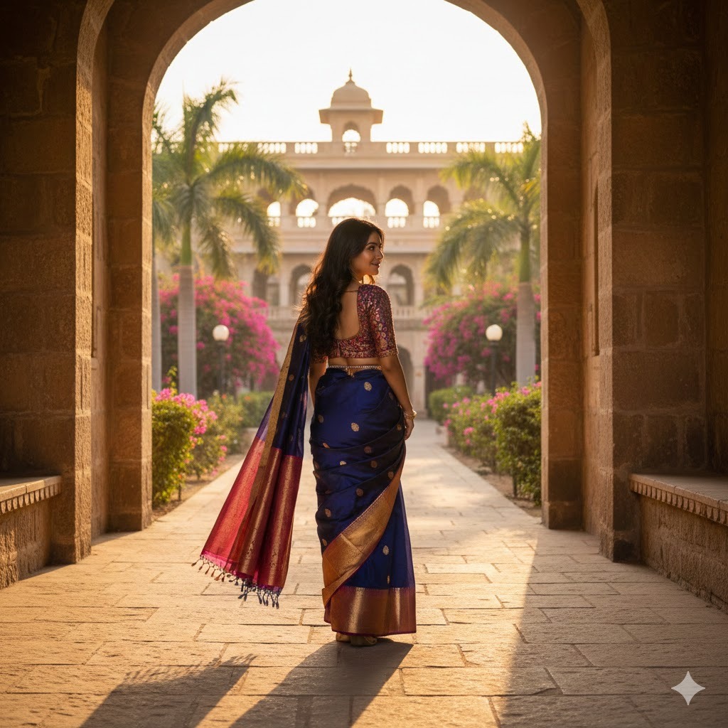 waling away pose for girls