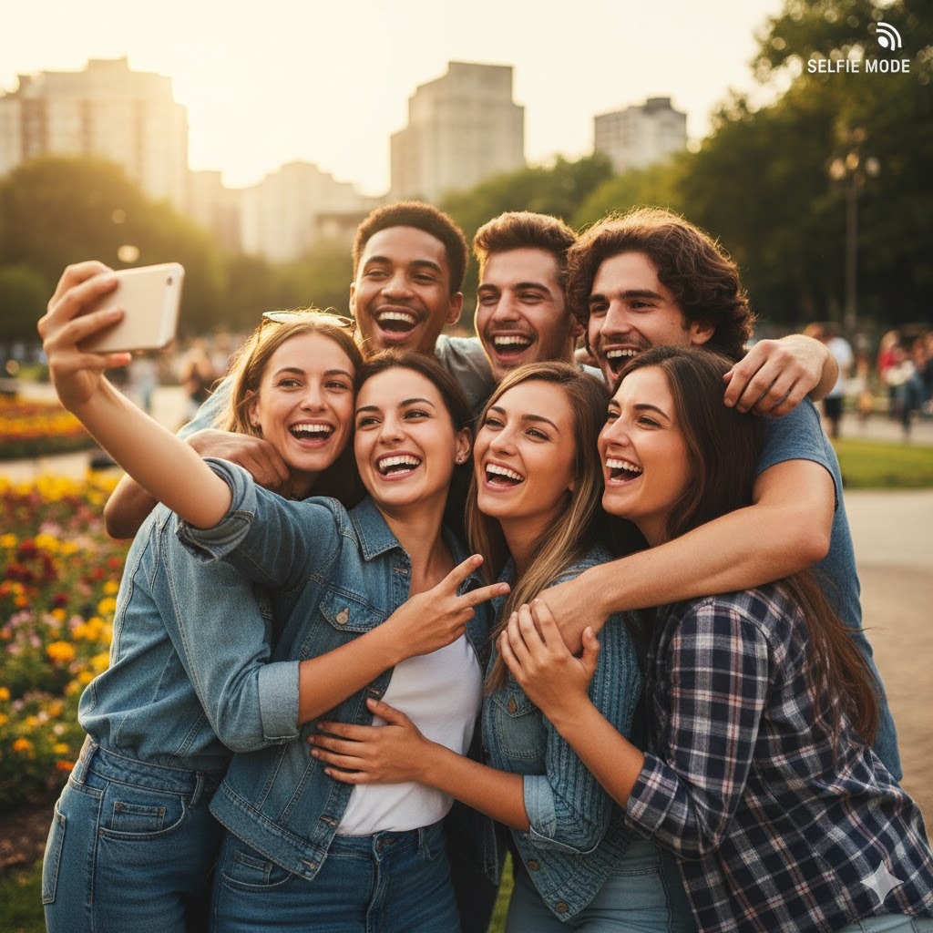 Group Hug selfie