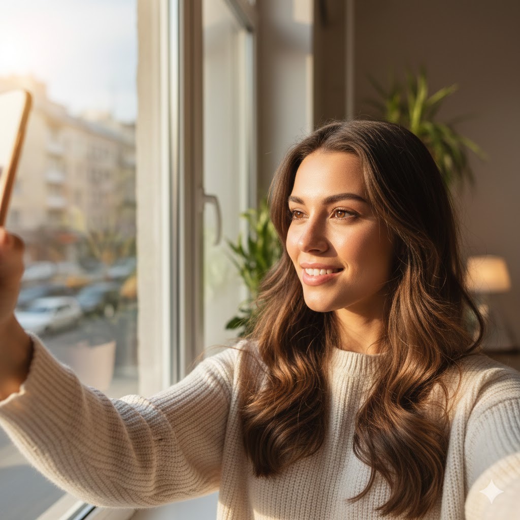Light from the Window pose