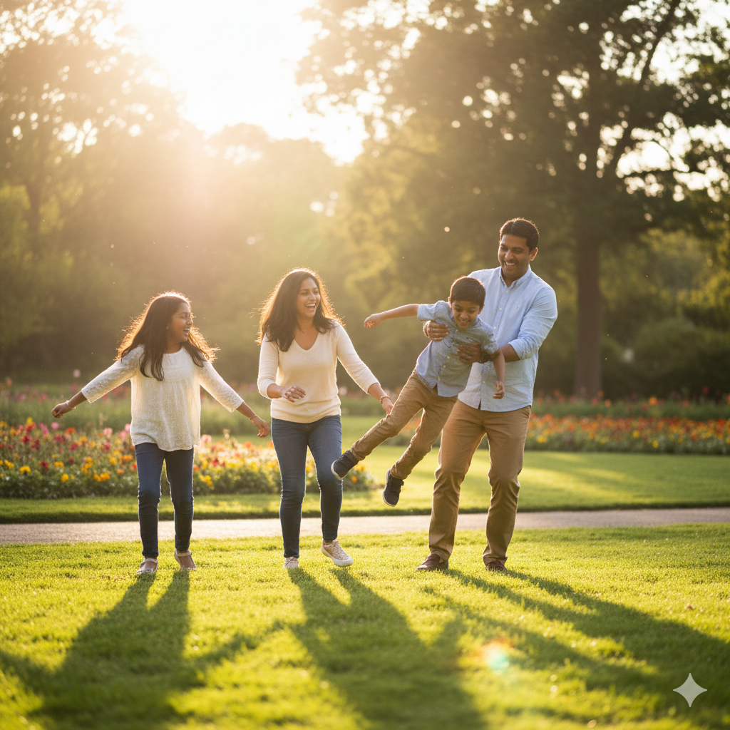 Playful Action Poses.