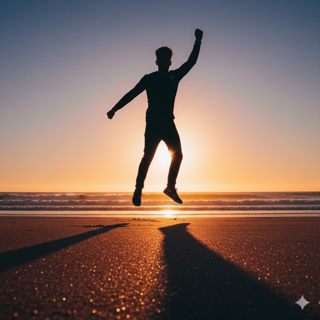 Shadow on the Ground pose