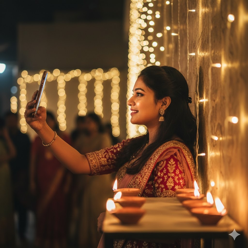 Side Face with Light pose