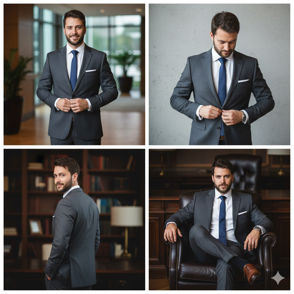 Formal Photo Poses for Men