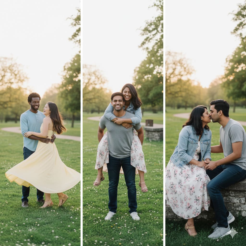 Fun & Playful Engagement Shoot Ideas
