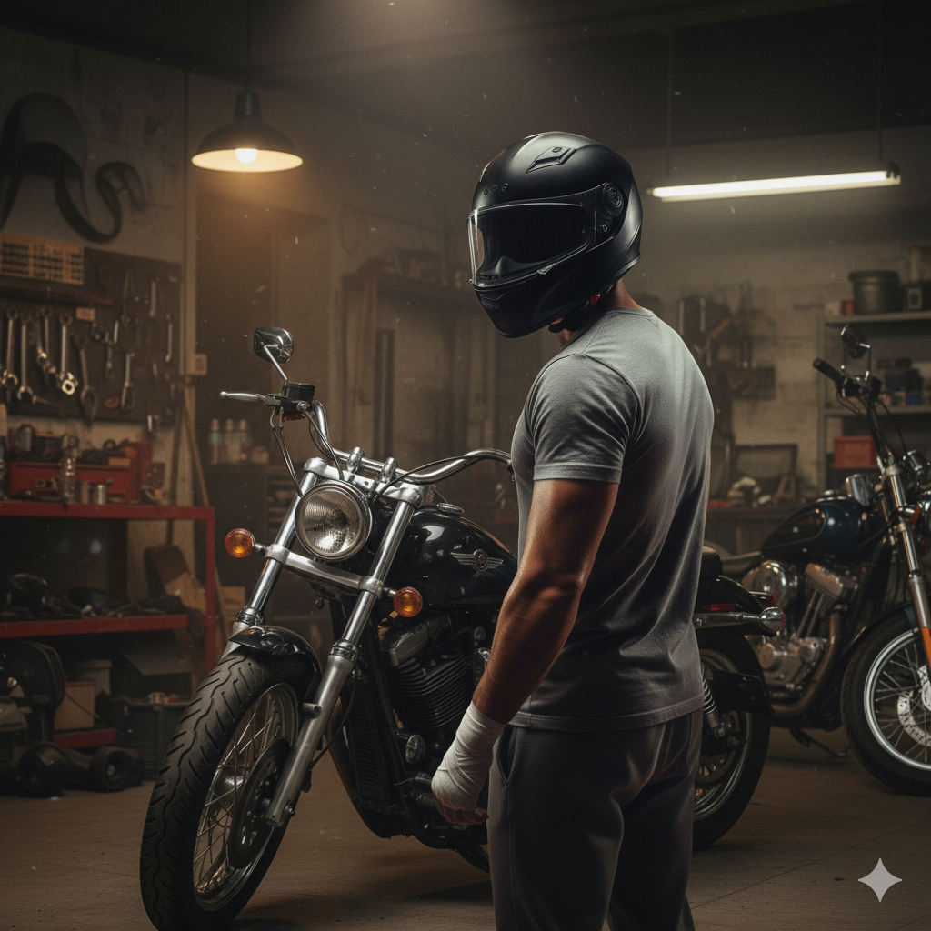 Helmet-On Mystery Shot