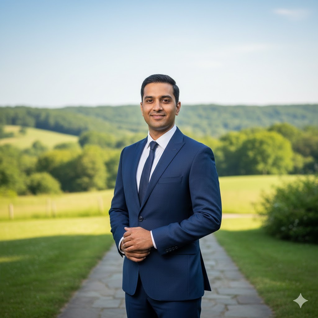 Nature Background Pose