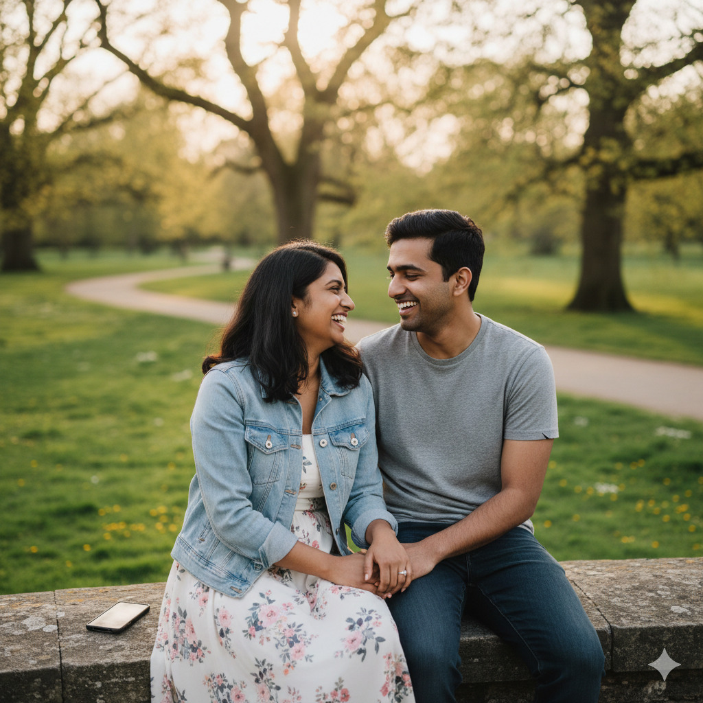 Sitting on Steps or Low Walls