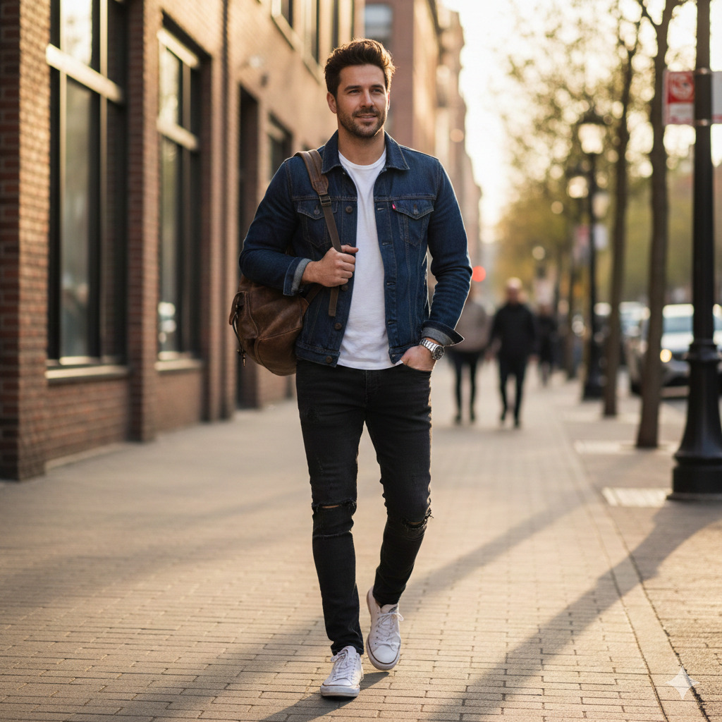 The Walk Shot (Effortlessly Cool)