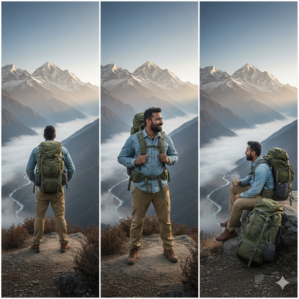 Travel Photo Poses for Men