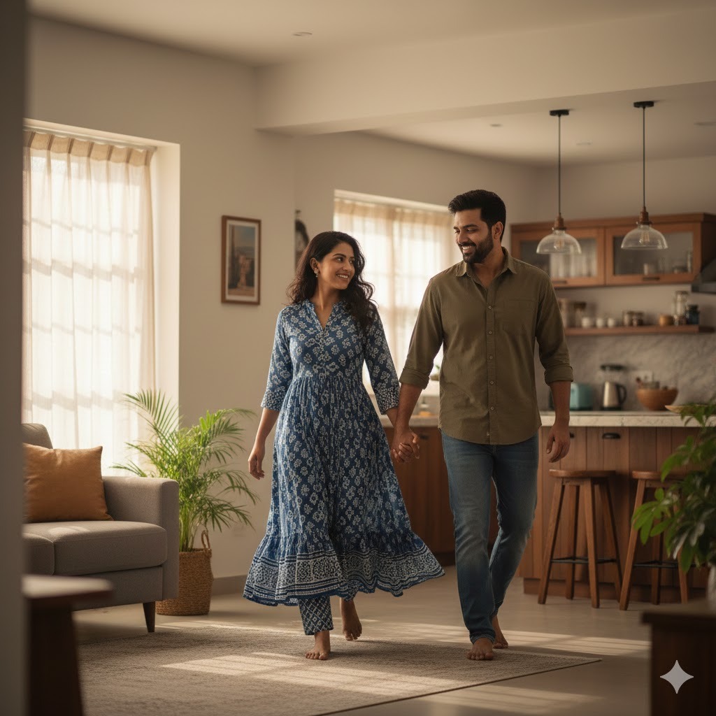 Walking Inside the House