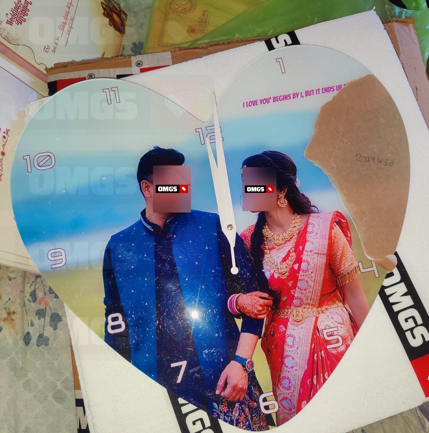 Square Wall Clocks photo review