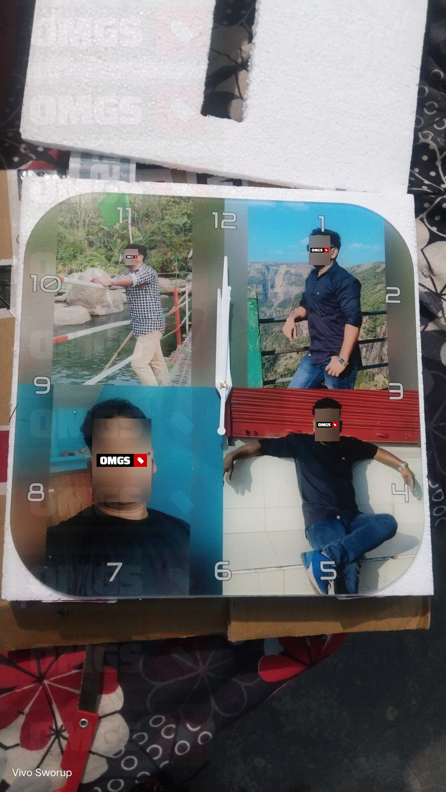 Square Wall Clocks photo review