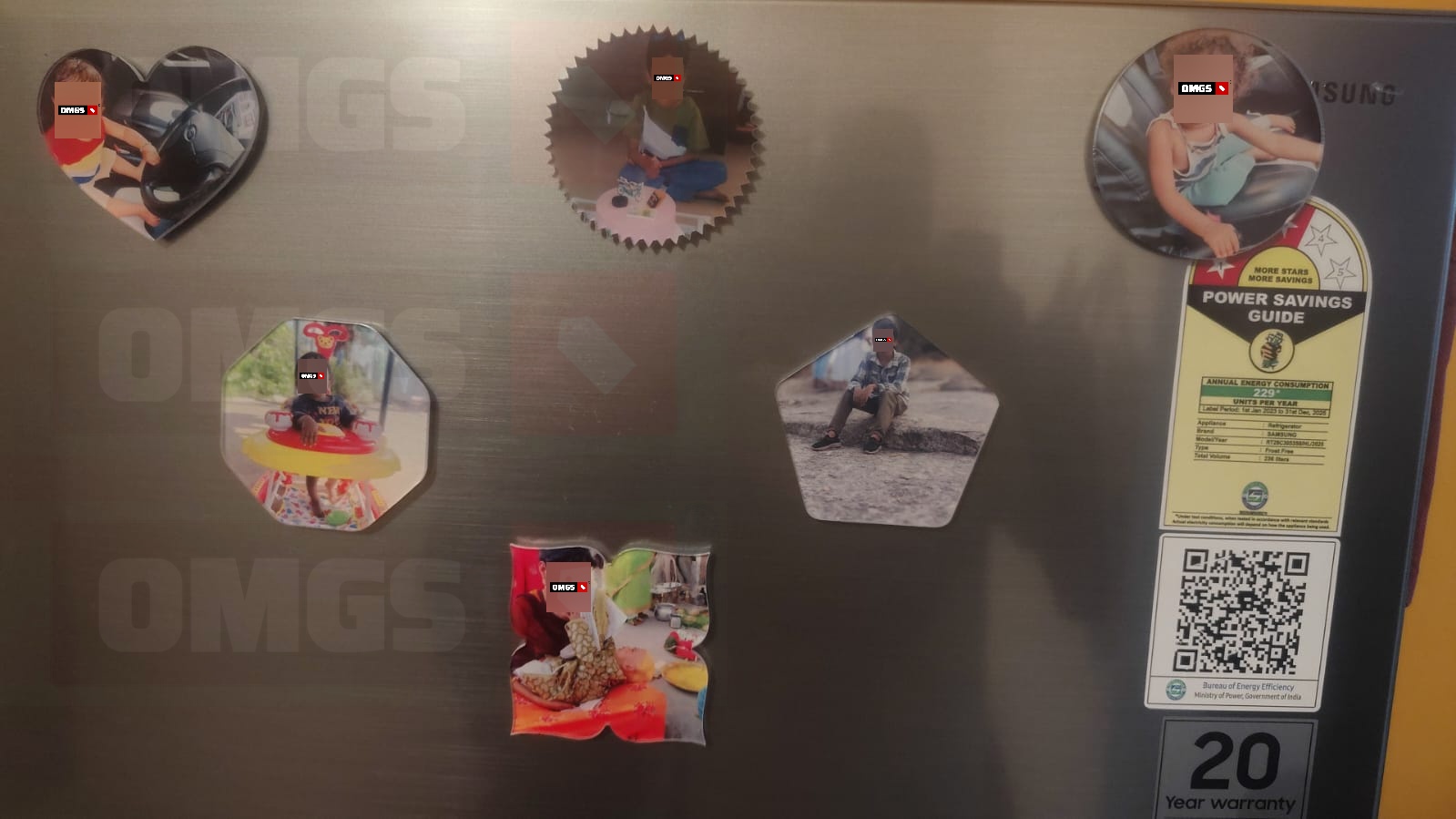 OMGs 4 Leaf Shape Acrylic Fridge Magnet photo review