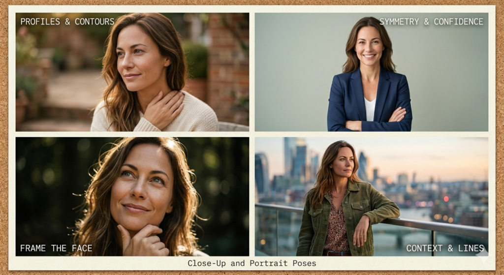 Close-Up and Portrait Poses