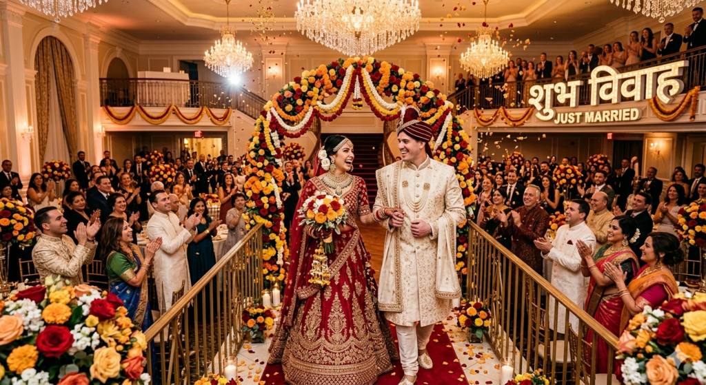 Grand Entrance Couple Pose