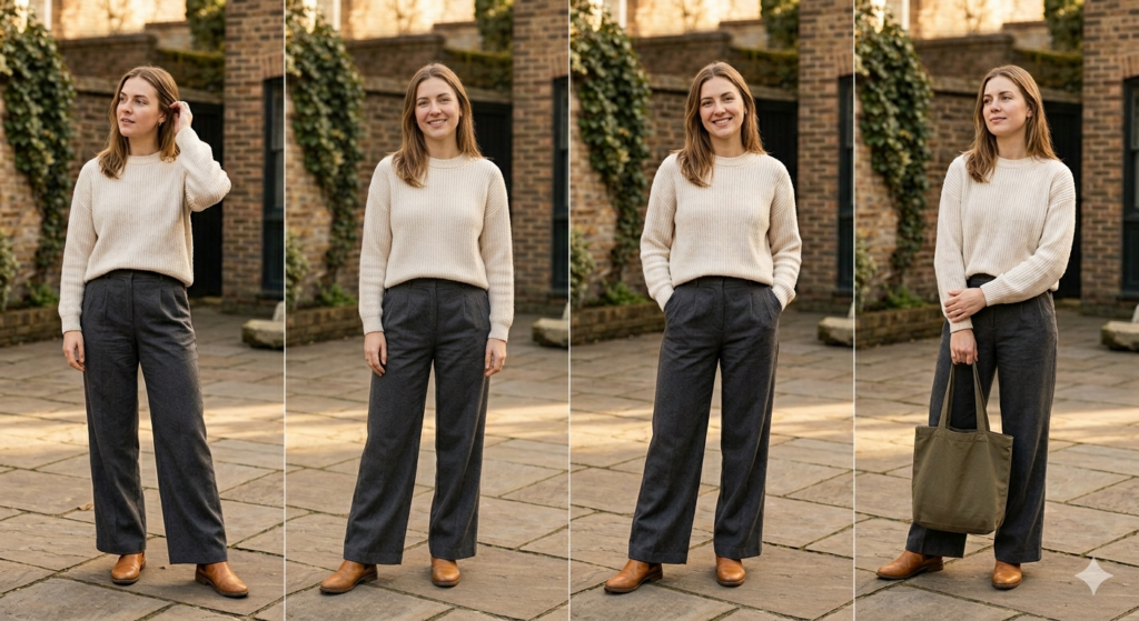 Hands in Hair or Pockets Aesthetic Photo Poses