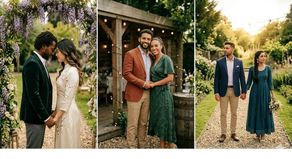 Romantic Engagement Photo Poses for Couples